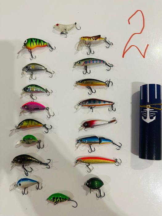 Ултра лайт и лайт воблери подбрана селекция