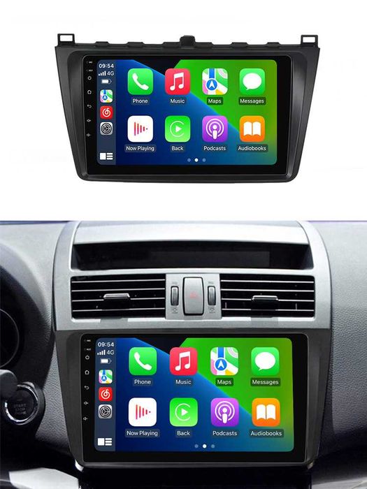 NAVIGATIE Android 14 Mazda 6 2008 - 2013 1/8 Gb Waze CarPlay + CAMERA