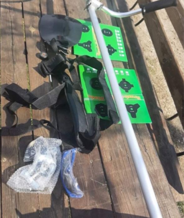 Немски Бензинов Тример (Храсторез) За Трева Werstil 72Куб.