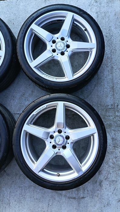19ки джанти AMG Mercedes  5х112 с летни гуми
