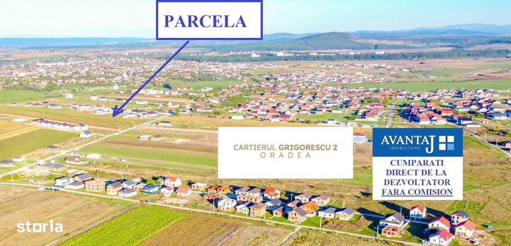 Parcele Cartier Grigorescu 2 la asfalt si toate utilitatile