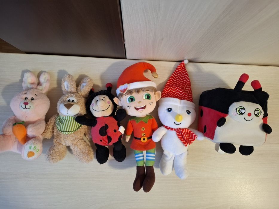 Lot jucarii de plus, transport 5 lei