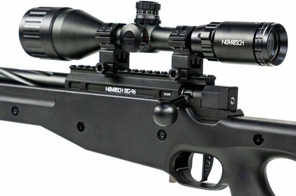Cel mai mic pret! 5joules pusca Sniper Airsoft L96 cu luneta NOW
