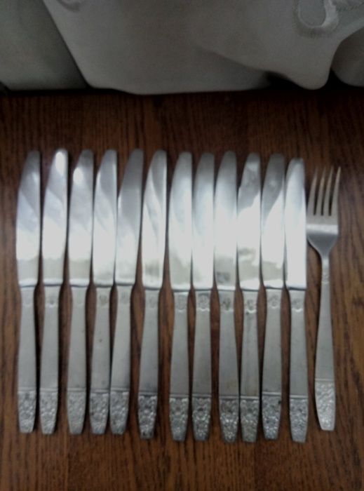 Вилки, Ножи. Нержавейка. Советские.