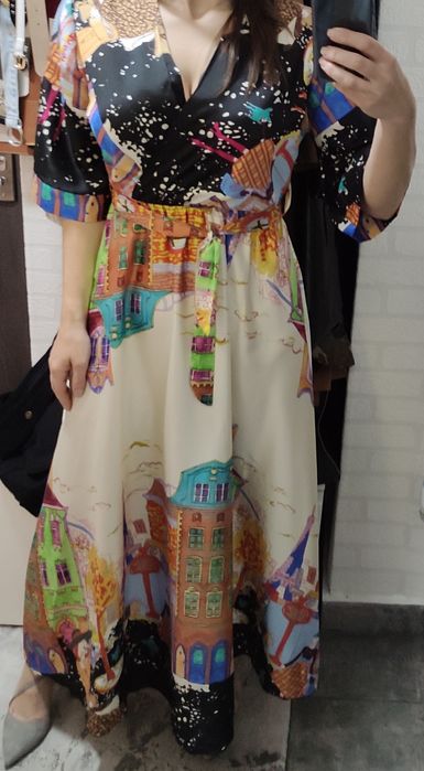 Rochie de poveste colorata