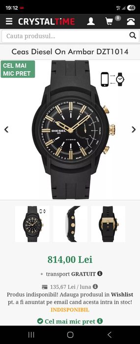 Vand ceas disel on hybrid