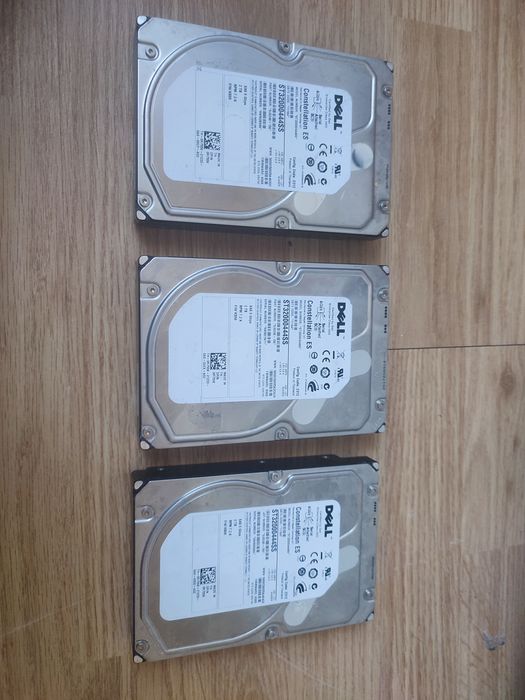 Lot 3 harduri de Server SAS de 2TB fiecare - Dell Constellation ES  funcționale