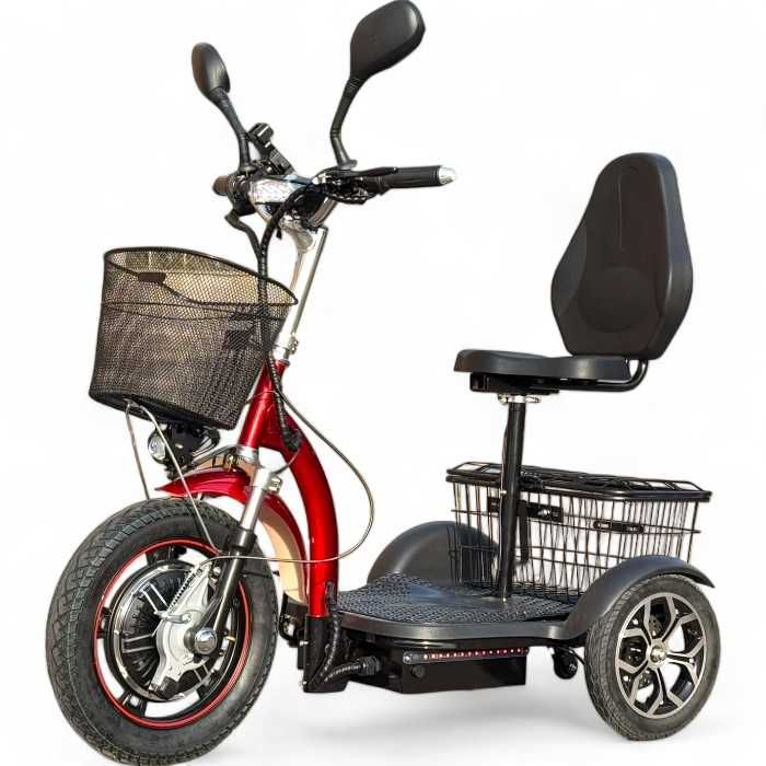 Електрическа триколка H1 Traffic 750W, 2025г, 48V/12Ah, Подсилена