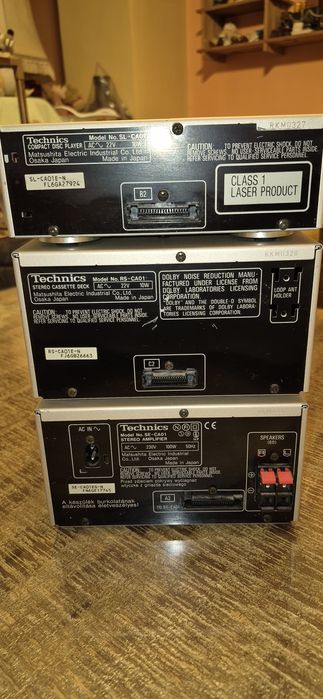 Vand mini  sistem  audio  technics model  se , ca 01