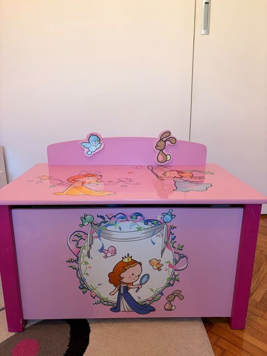 Cufăr jucării copii Mobexpert – Magic Princess