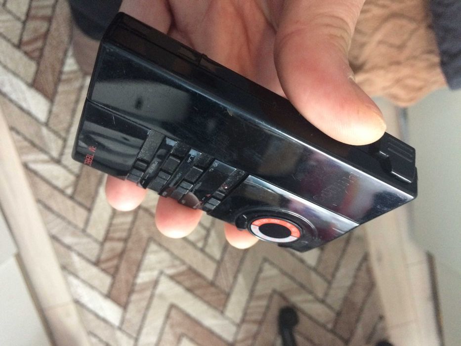 Radio cu casti Philips D1720 din 1987 functional.Cititi anuntul.