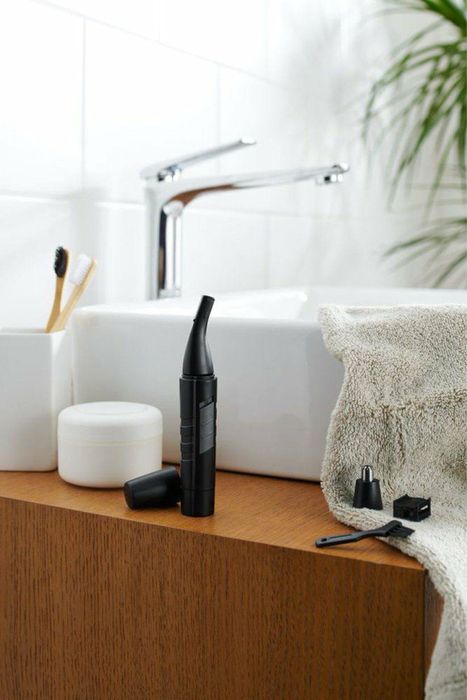 ‼️ Триммер для волос в носу и ушах — Германия, с подсветкой