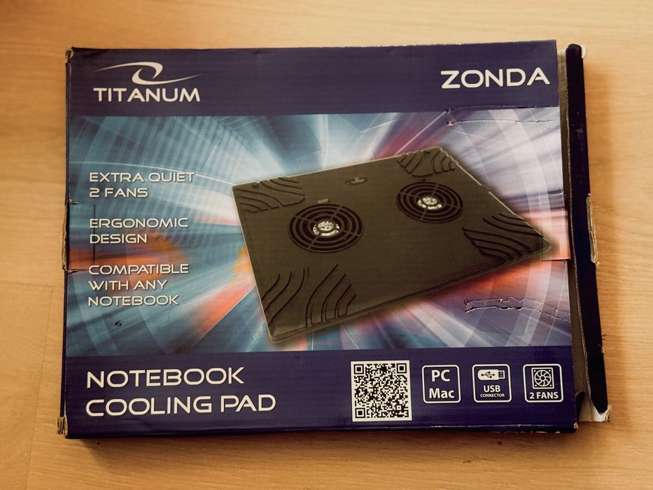 Suport răcire laptop Titanum Zonda – 2 ventilatoare
