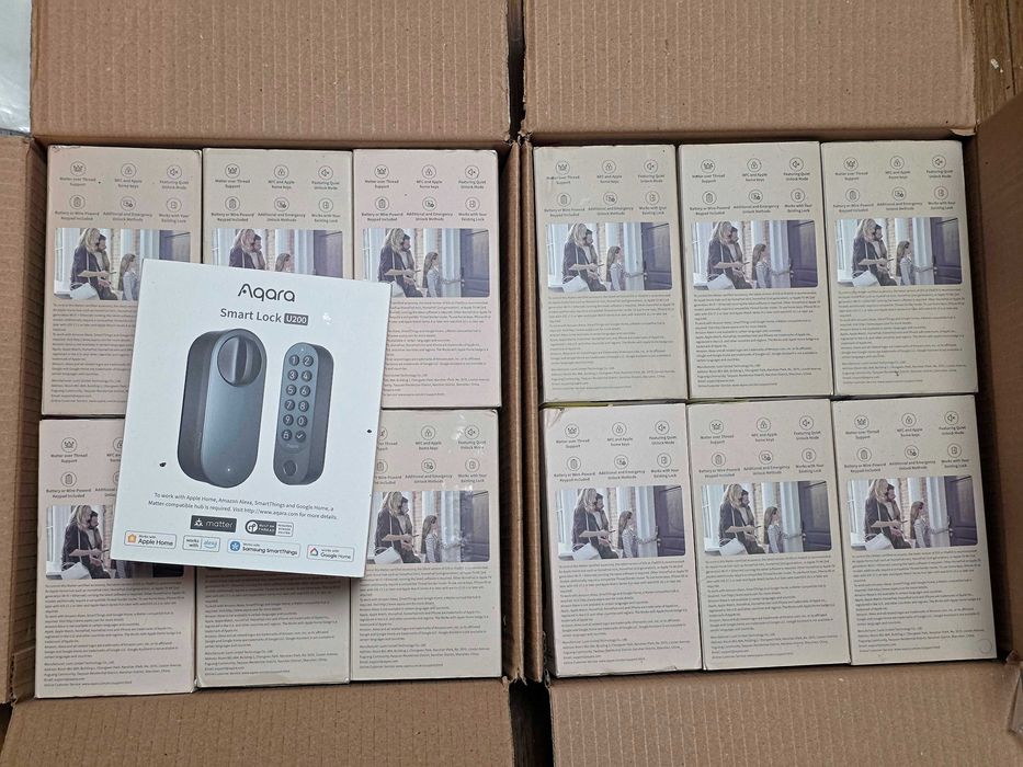 Yală Smart Aqara U200 + Tastatură – NOI / Disponibile pe negru sau argintiu