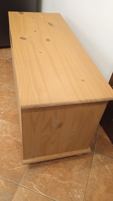 Pantofar cuier, sifonier,  comoda, rustic, lemn de brad solid, nou