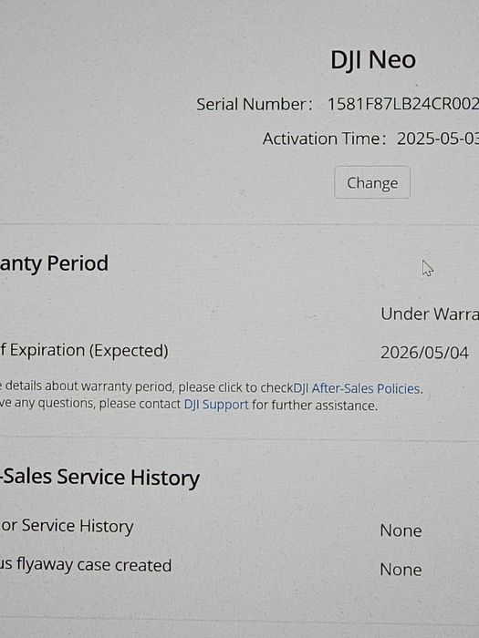 Drona DJI Neo in garantie + carcasa transport