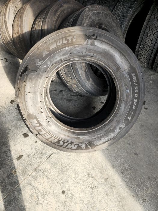 Anvelope 385 55 R 22.5  michelin si Bridgestone.