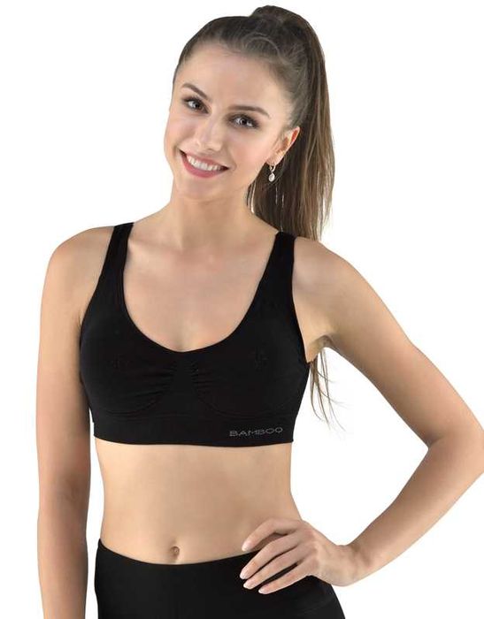 Bustiera sport bambus push-up 07014P