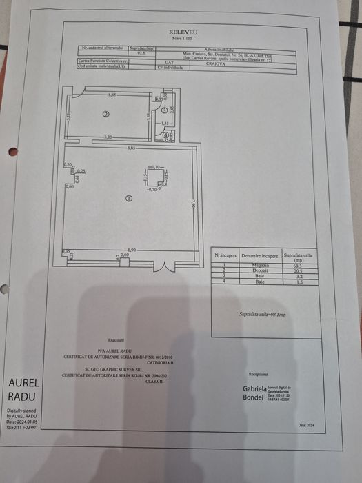 Închiriez spațiu comercial Rovine