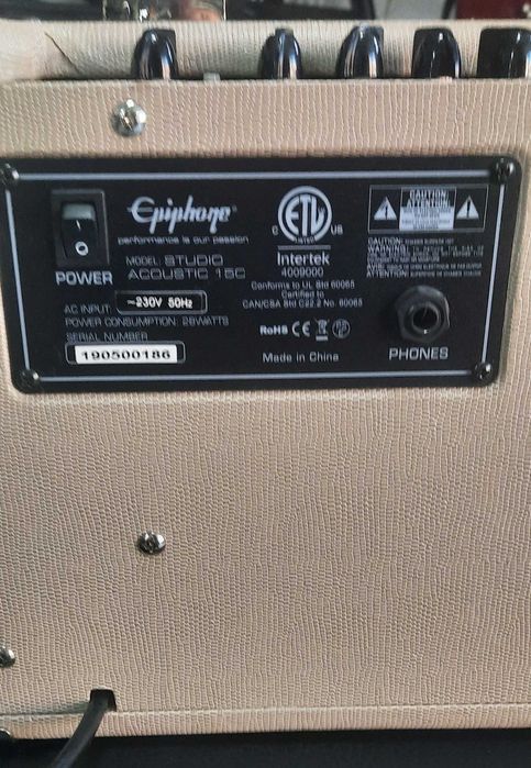 J & D chitara electrica model telecaster cu amplificator Epiphone 15C