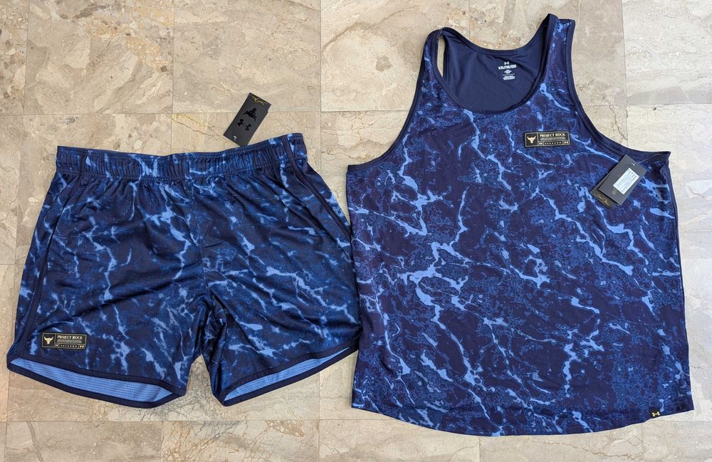 Under Armour Project Rock Iso Chill мъжки комплект 2XL от Сащ