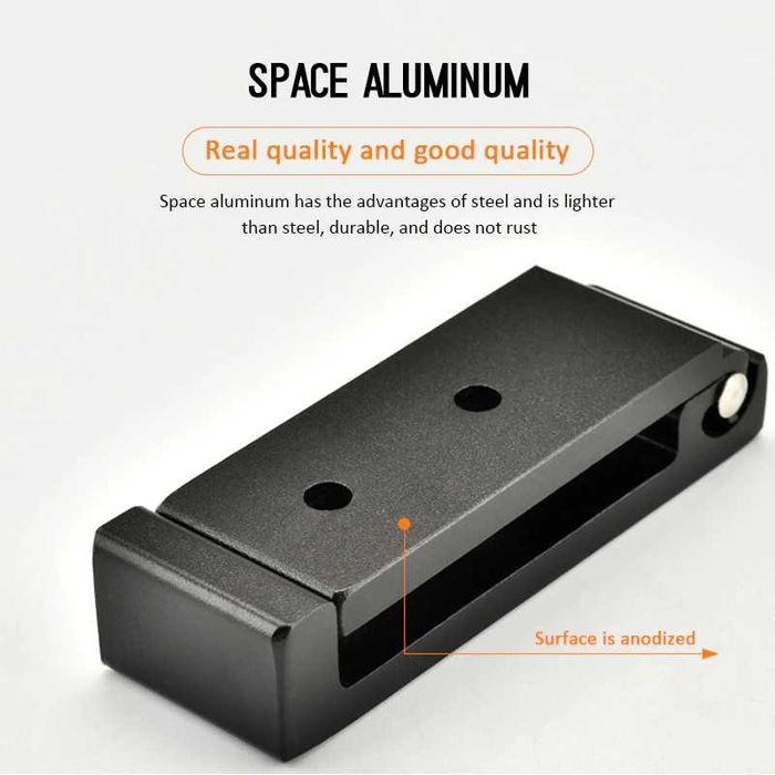 Suport pliabil pentru casti, din aliaj de aluminiu