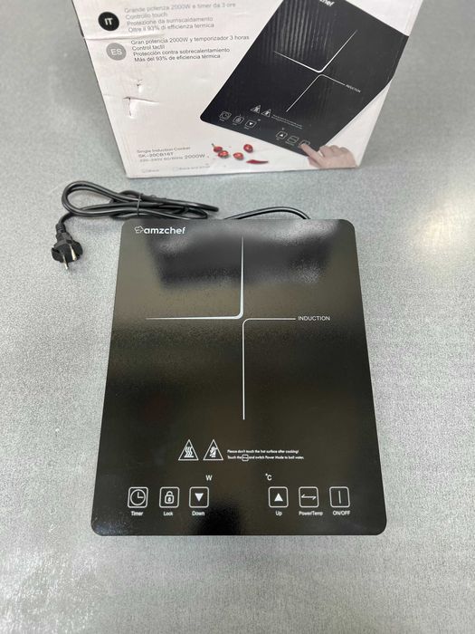 Индукционен котлкон AMZCHEF CB16-BK, 2000W
