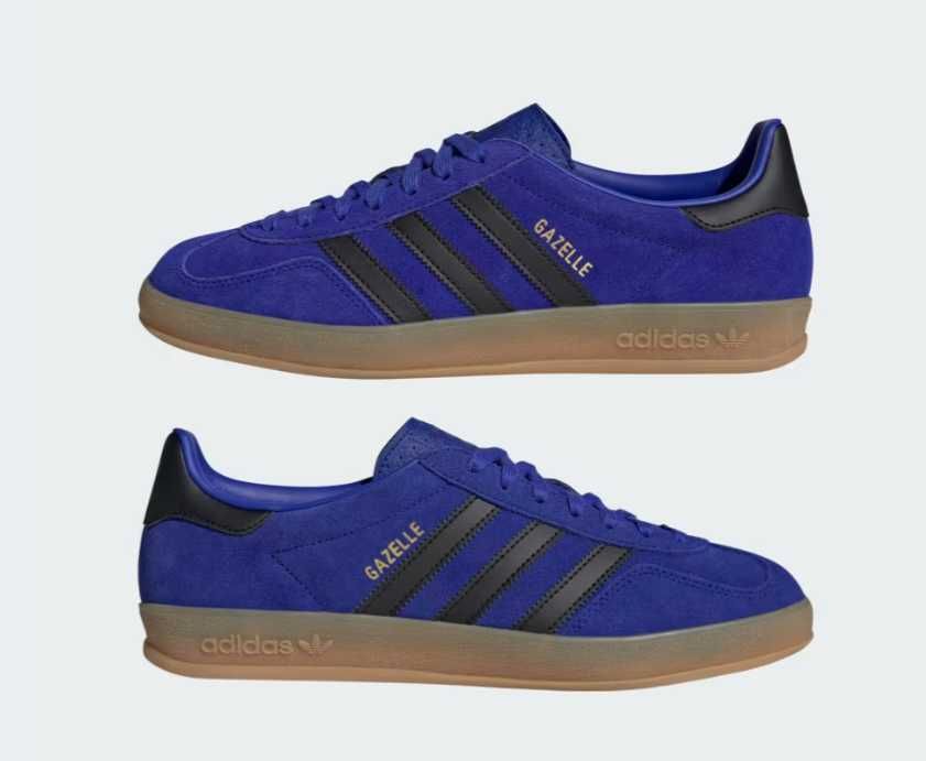 Мъжки маратонки ADIDAS GAZELLE INDOOR   Оригинални  (+ женски размери )  EU36 - 46