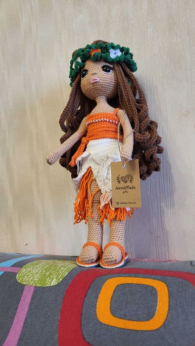 Вязаная  куколка