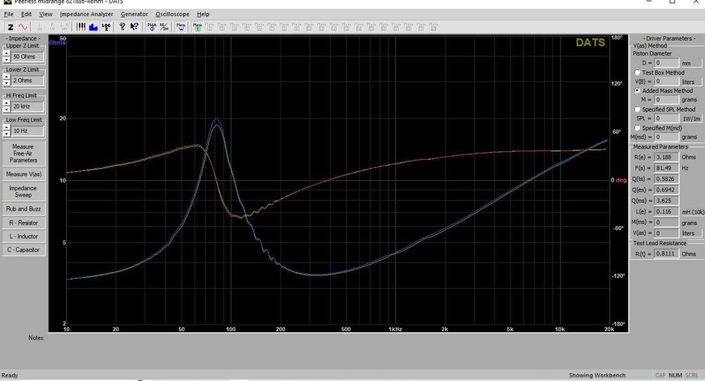 Peerless midrange 10cm denmark.