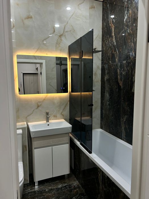 Душевые кабины и лофт перегородки