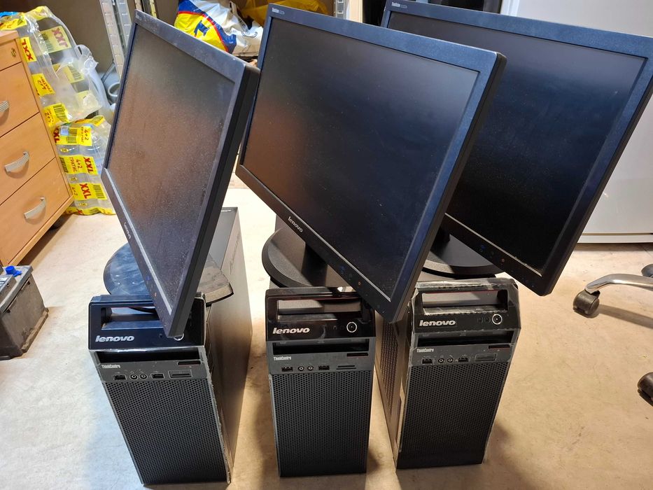 Компютър и монитор - LENOVO