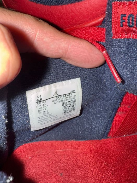 Jordan 4 FIBA 2019