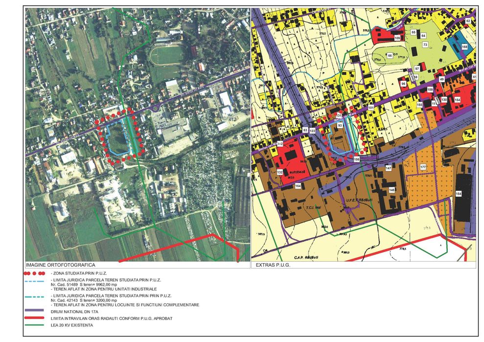 Arhitect ofer servicii de Urbanism – Documentatii PUZ / Teren extravilan  / Teren intravilan