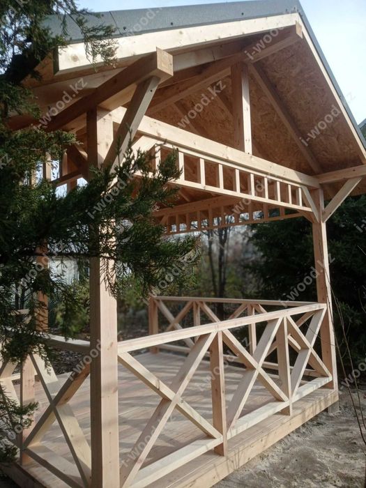 Беседки из дерева на заказ