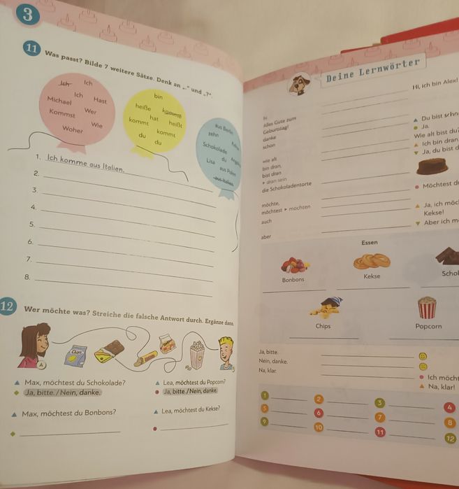 Cursuri de limba germană ,  Planetino A1 ,  Bildworterbuch A1 plus , Starter