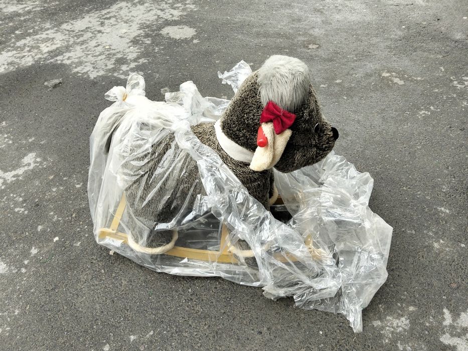 Мишка-качалка в хорошем отличном состоянии