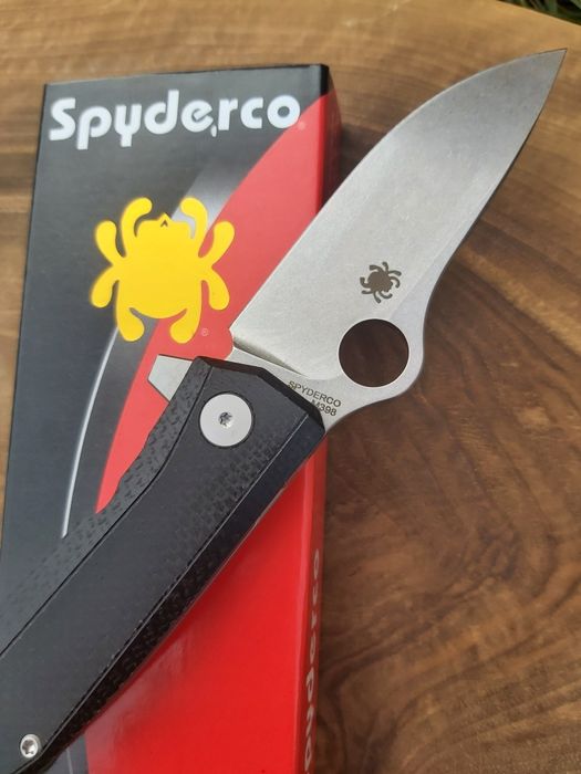 Сгъваем джобен нож Spyderco SpyMyto,Micarta/Titanium, С265