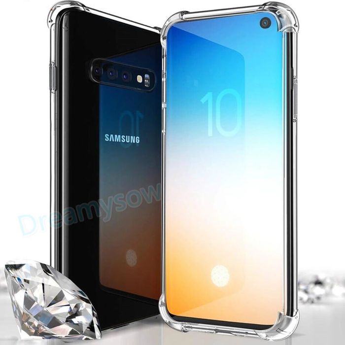 Husa/Bumper Protectie ColturiSilicon Samsung S10e S10 Plus S9 S9 PLUS