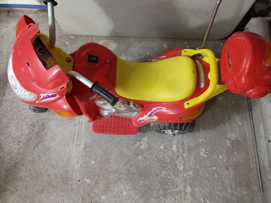 Мотоцикл и велосипед