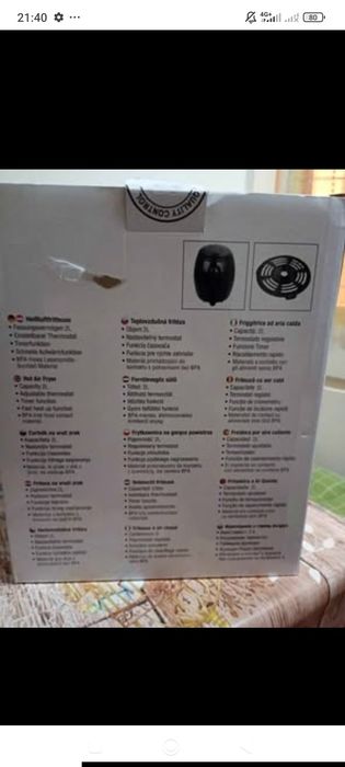 Vând fripteoza pe aer cald