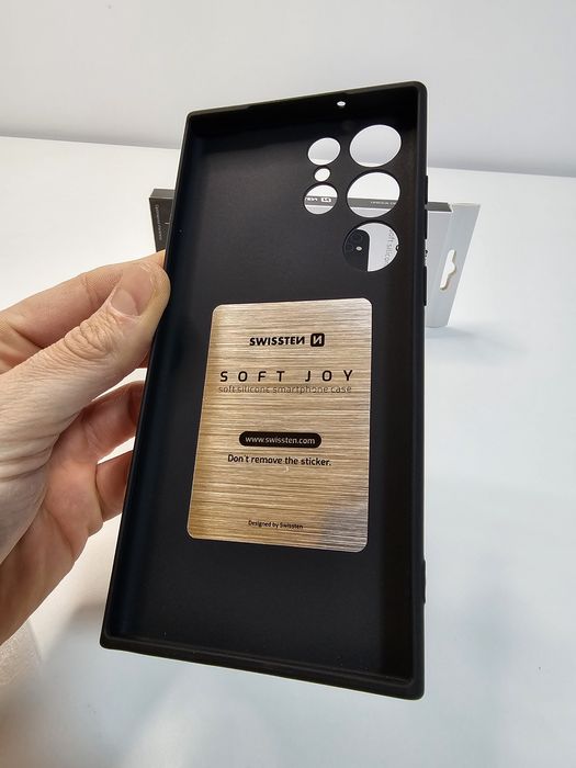 Husa Cover Swissten Silicon Soft Joy pentru Samsung Galaxy S23 Ultra