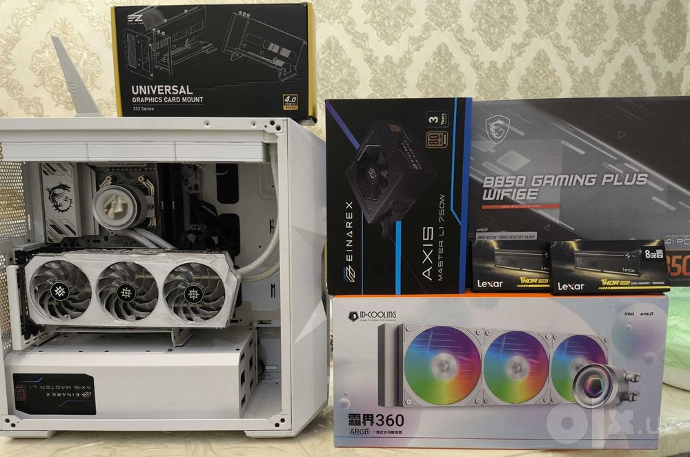 Белая сборка от Cowboy Group — Ryzen 7 7800X3D + RTX 3080 Ti 12GB