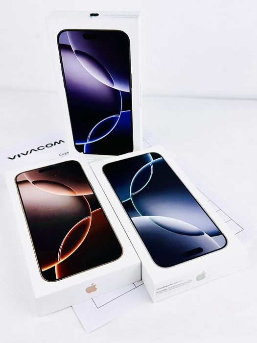 НОВ! Apple iPhone 16 Pro Max 256GB Black / Desert / White 2г. Гаранция