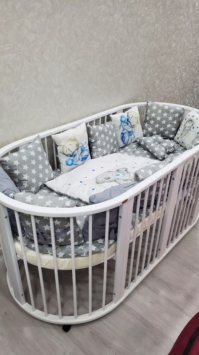 Продается детская кроватка трансформер 7 в 1