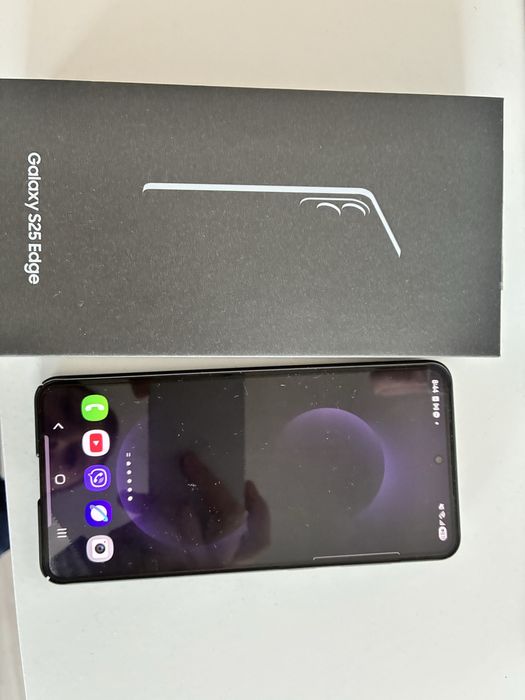 Нов! Samsung Galaxy S25 Edge пълен комплект