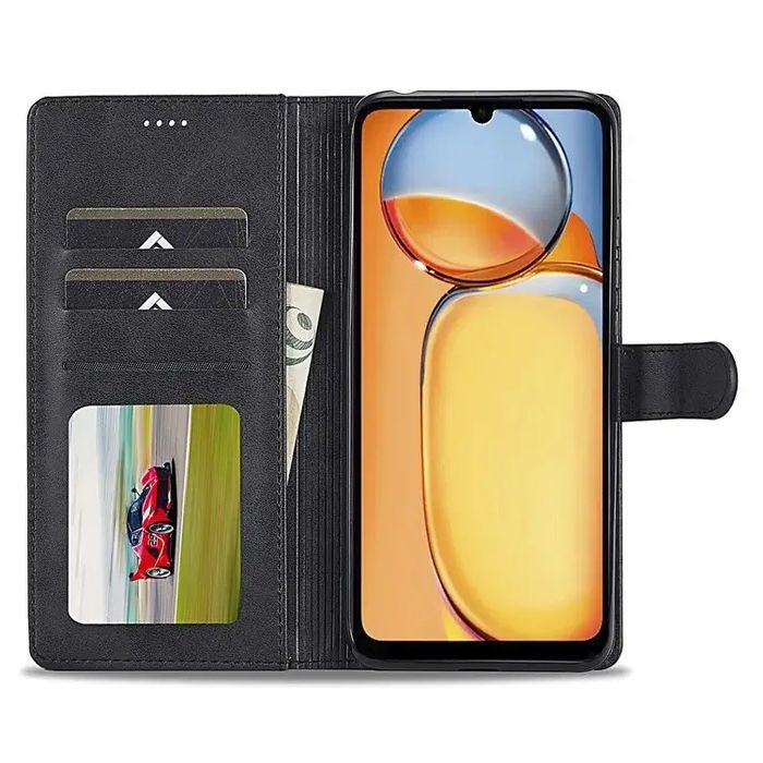 Кожен Калъф Тефтер за Xiaomi Redmi 13C Супер Защита