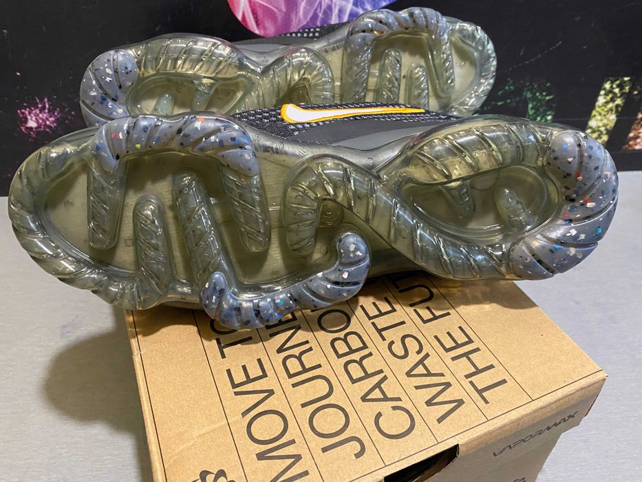 Nike Air Vapormax 2021 All Black gold 45