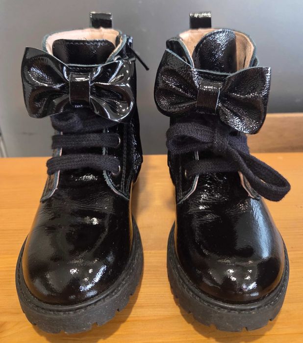 Кожени боти clic!, 14,5 см