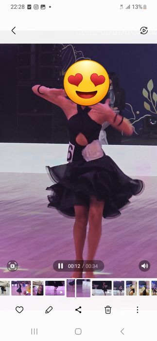 Бальные танцы ,платье